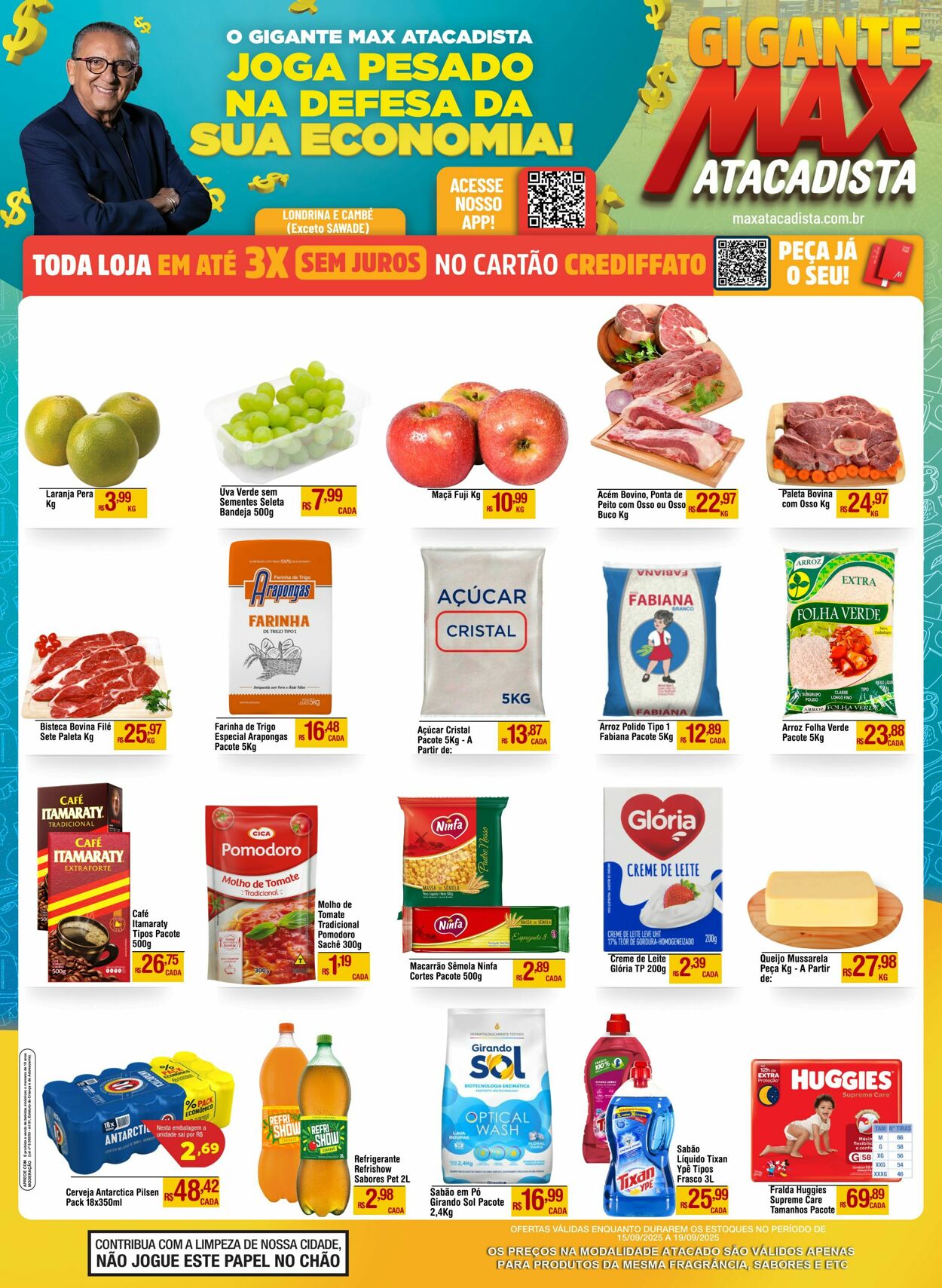 Folheto Max Atacadista 15.09.2025 - 20.09.2025