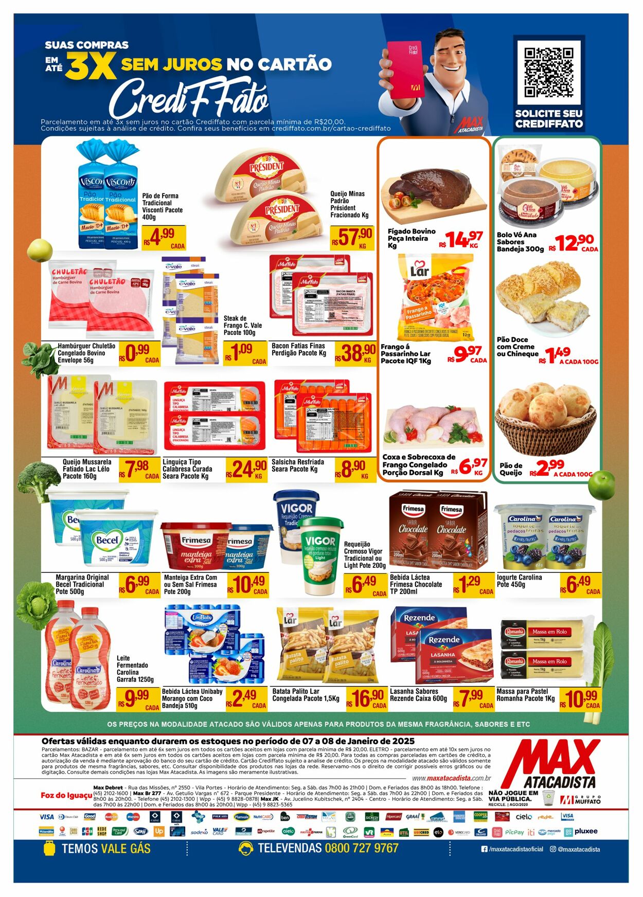 Folheto Max Atacadista 06.01.2025 - 11.01.2025