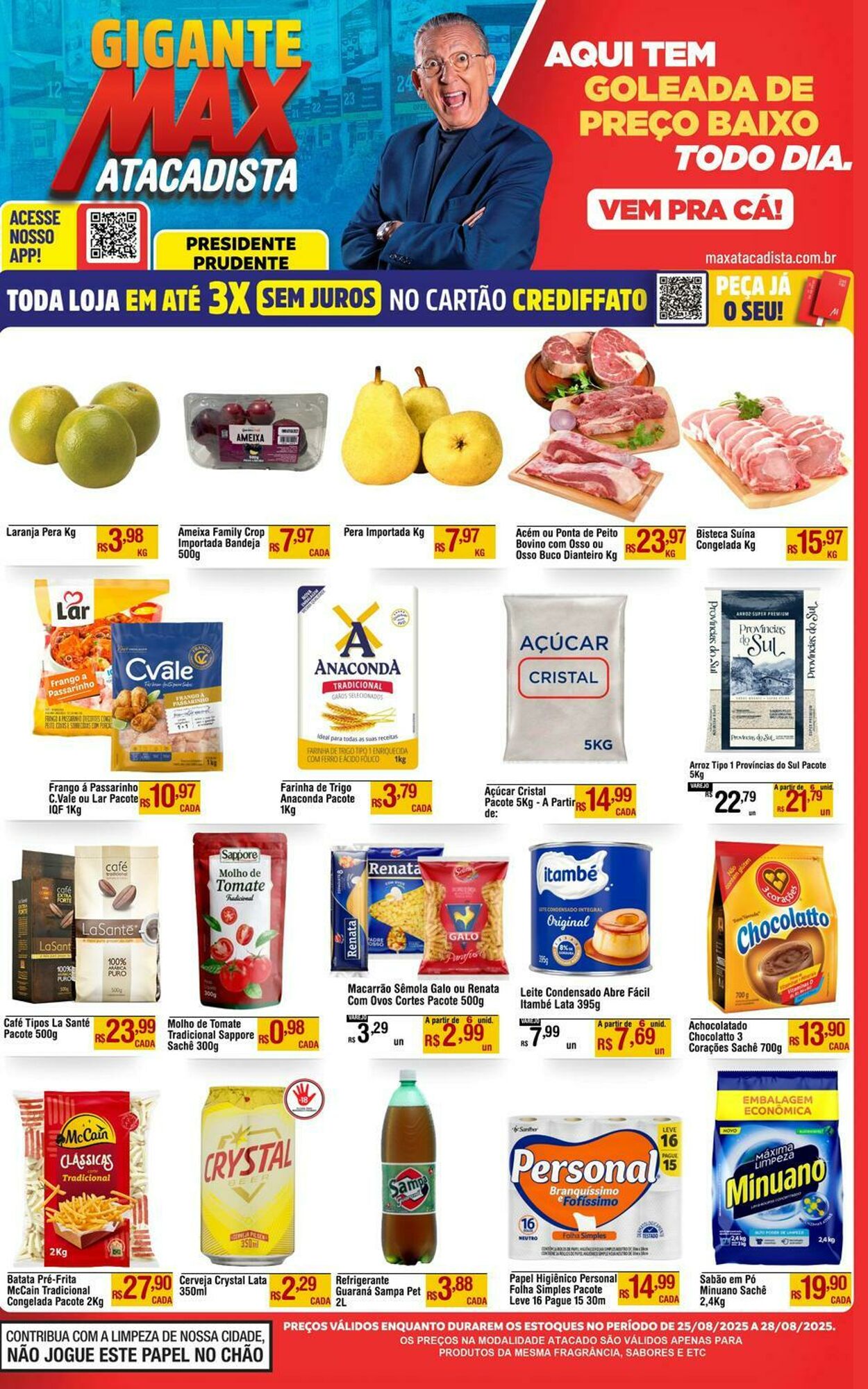Folheto Max Atacadista 25.08.2025 - 30.08.2025