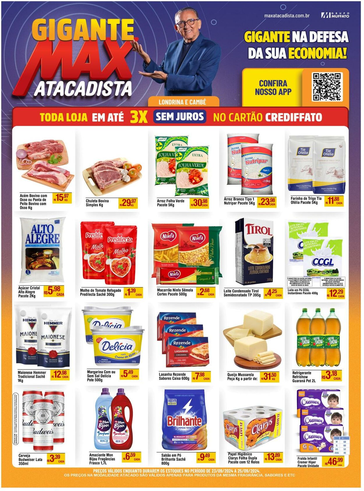 Folheto Max Atacadista 23.09.2024 - 28.09.2024