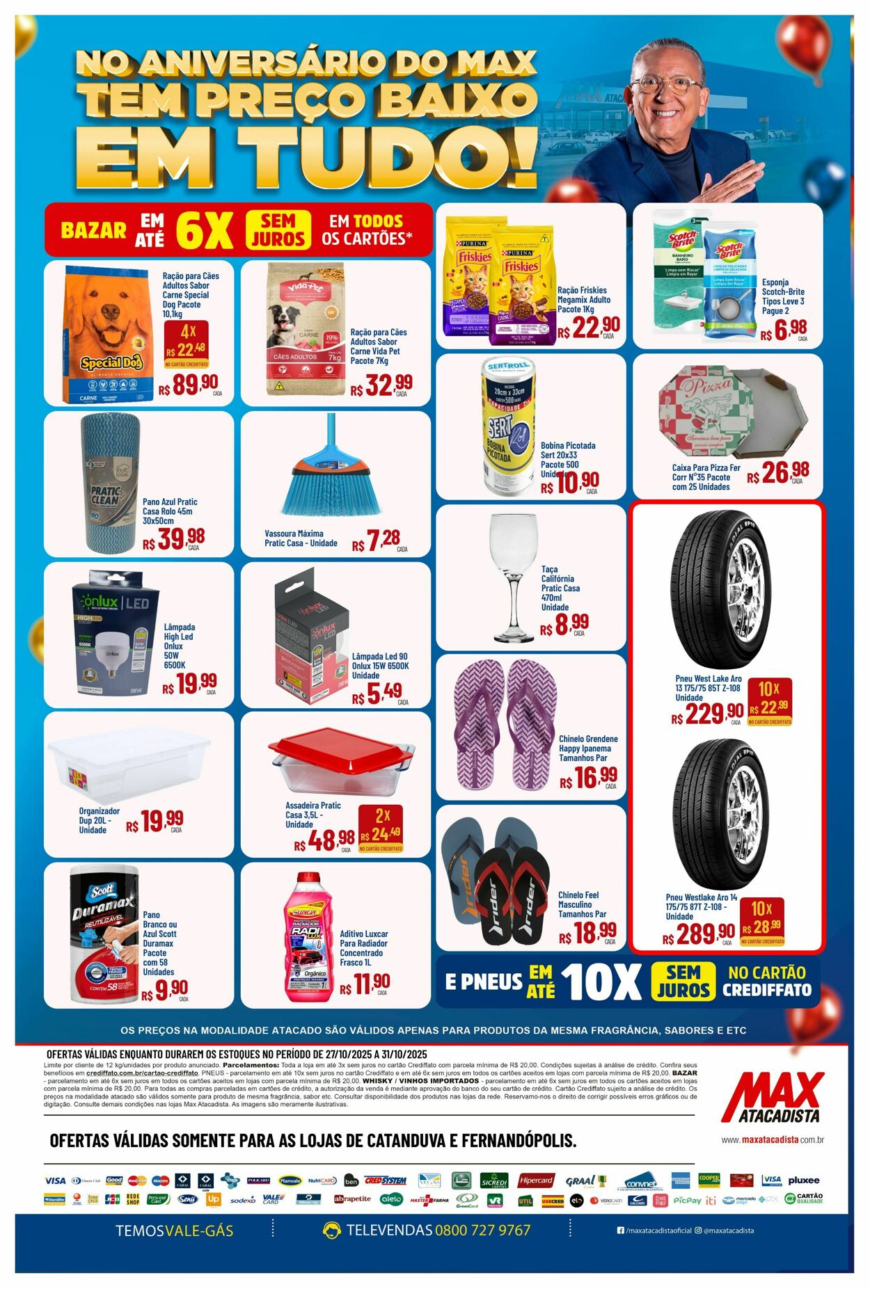 Folheto Max Atacadista 27.10.2025 - 01.11.2025