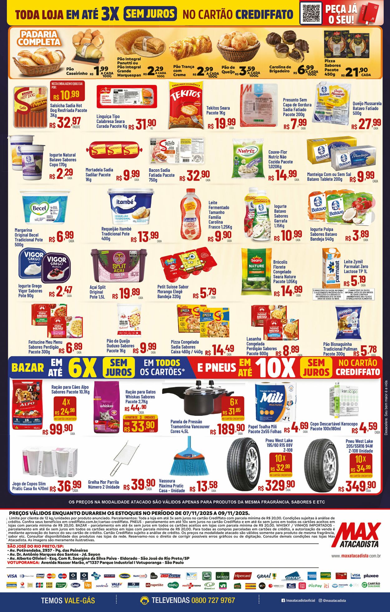 Folheto Max Atacadista 03.11.2025 - 08.11.2025