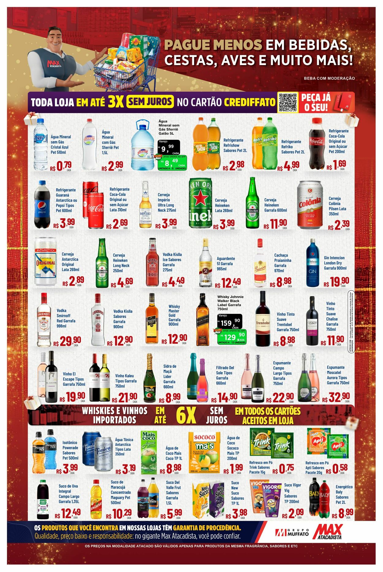 Folheto Max Atacadista 08.12.2025 - 13.12.2025