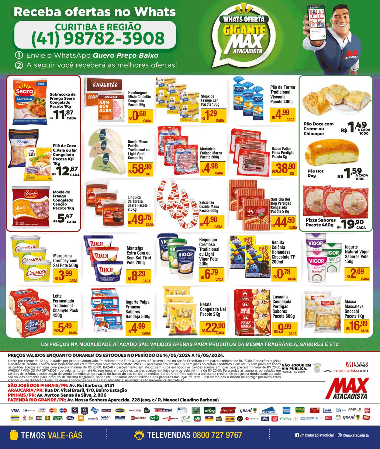 Folheto Max Atacadista 13.05.2024 - 18.05.2024