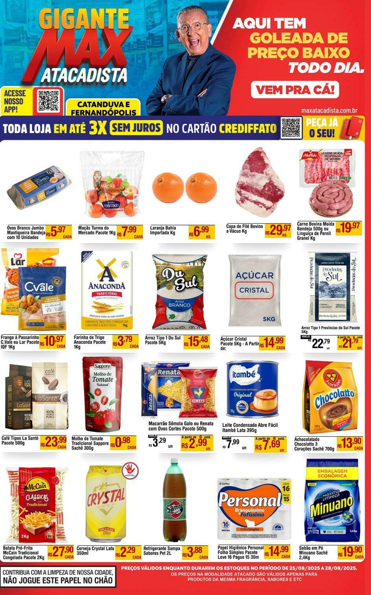 Folheto Max Atacadista 25.08.2025 - 30.08.2025
