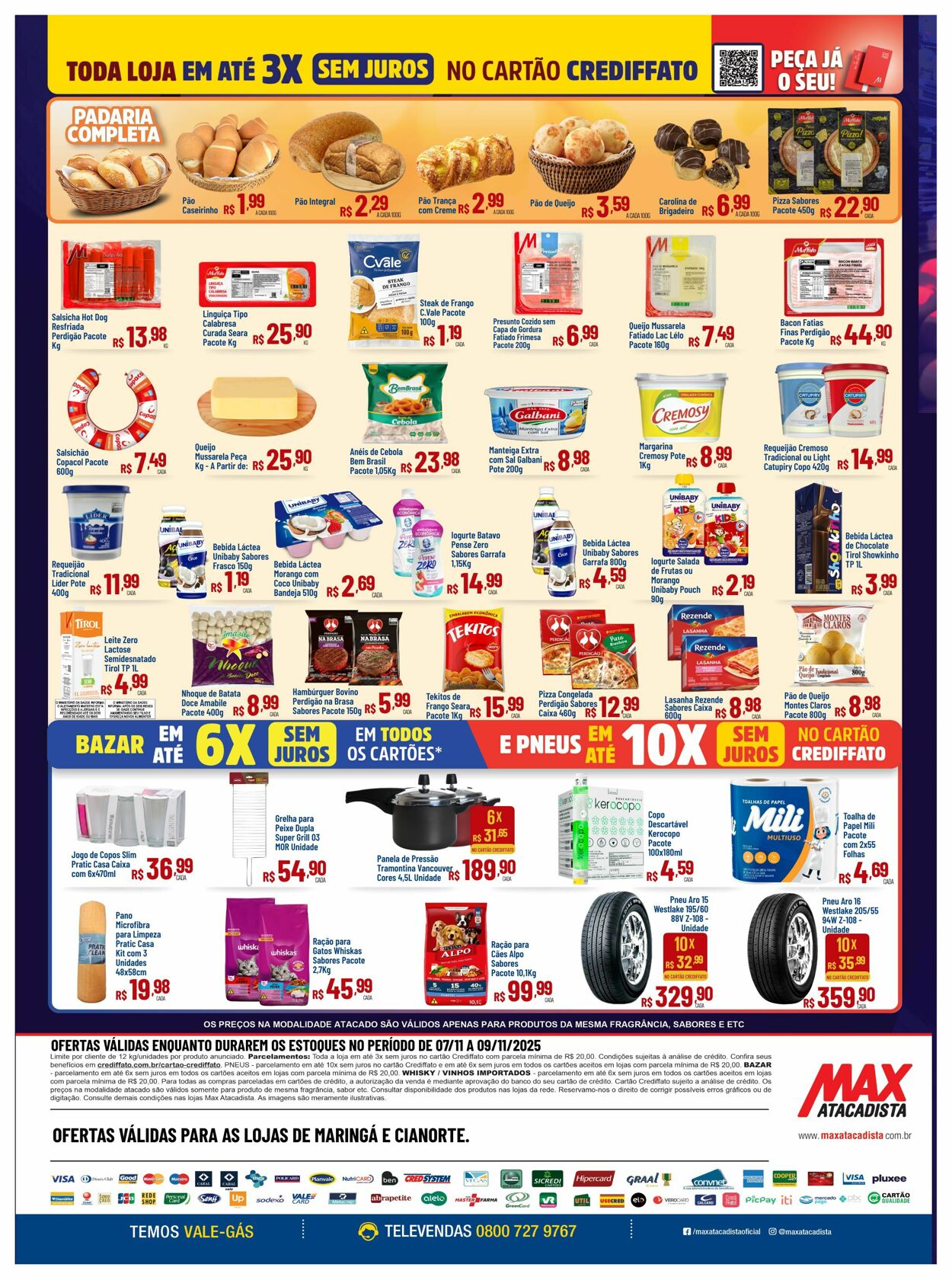 Folheto Max Atacadista 03.11.2025 - 08.11.2025