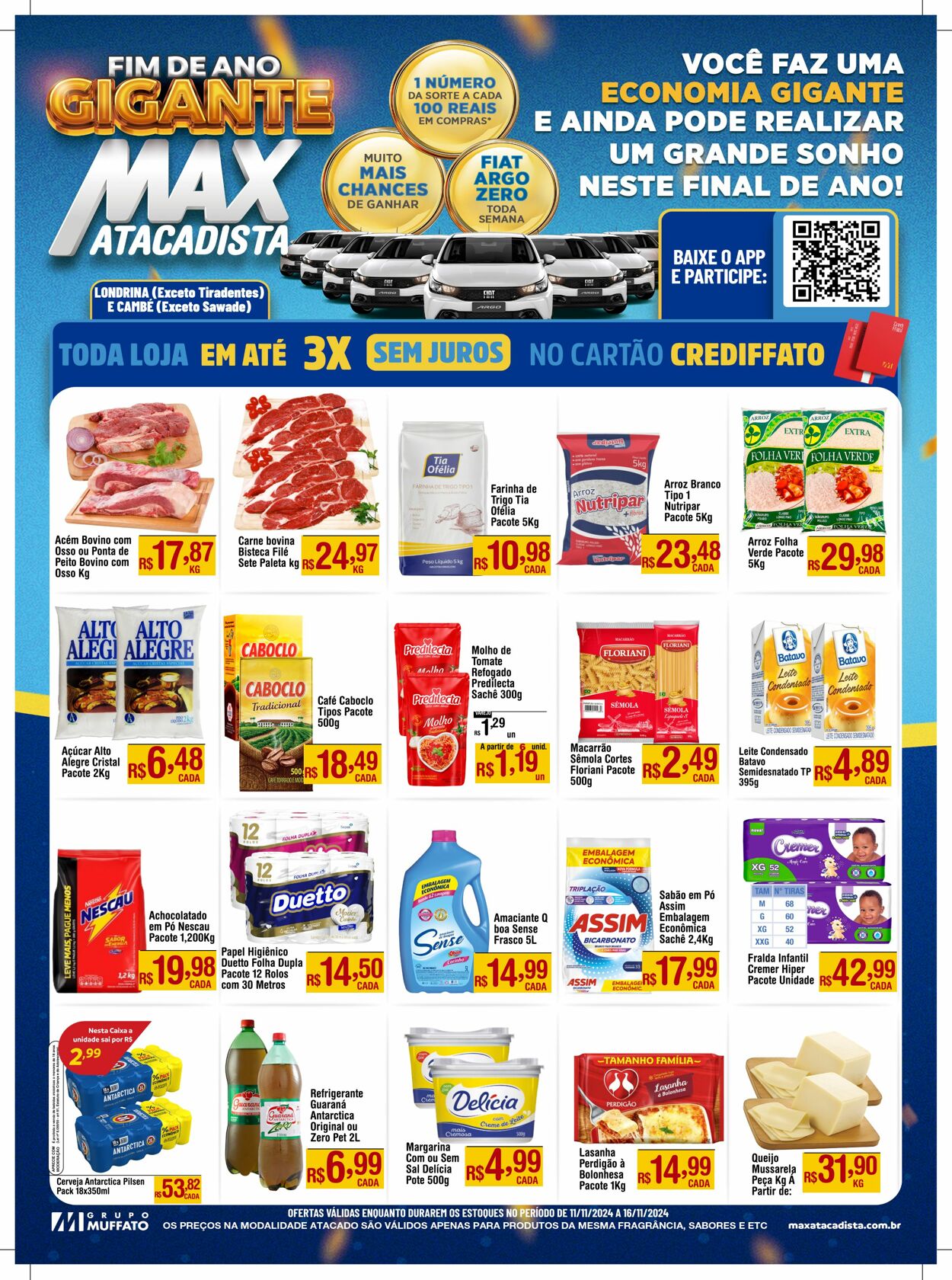 Max Atacadista Folhetos promocionais