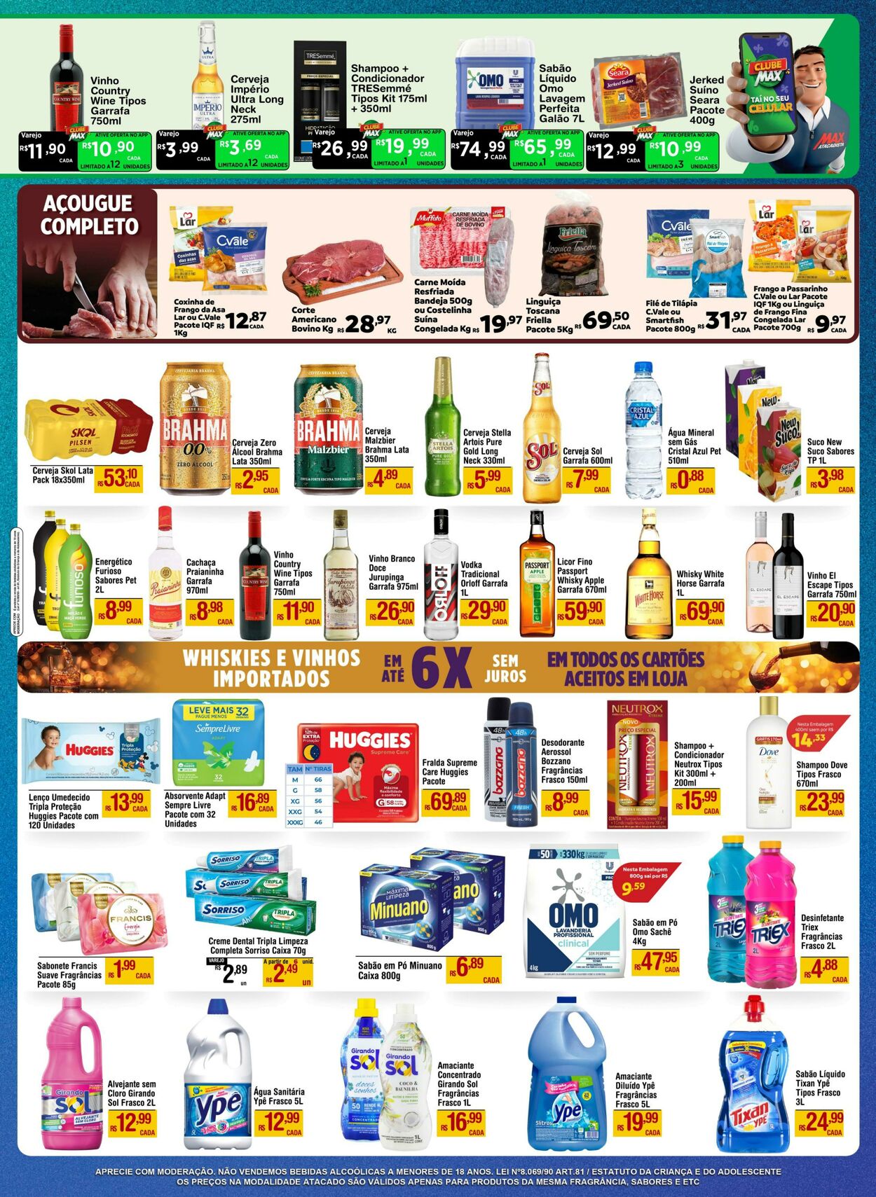 Folheto Max Atacadista 04.08.2025 - 09.08.2025
