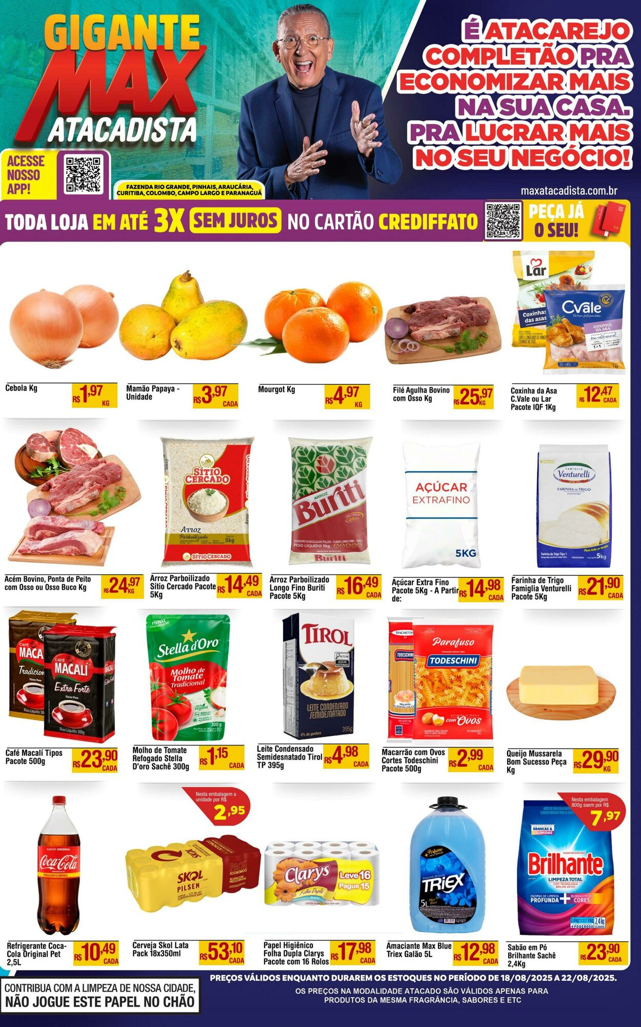 Folheto Max Atacadista 18.08.2025 - 23.08.2025