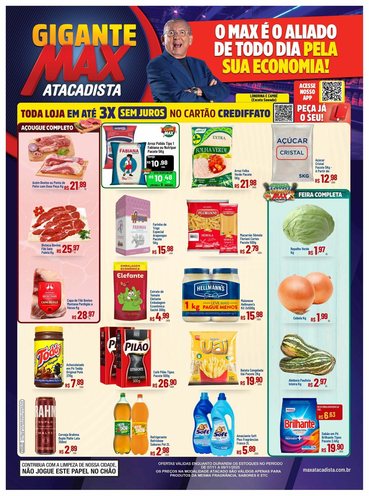 Folheto Max Atacadista 03.11.2025 - 08.11.2025