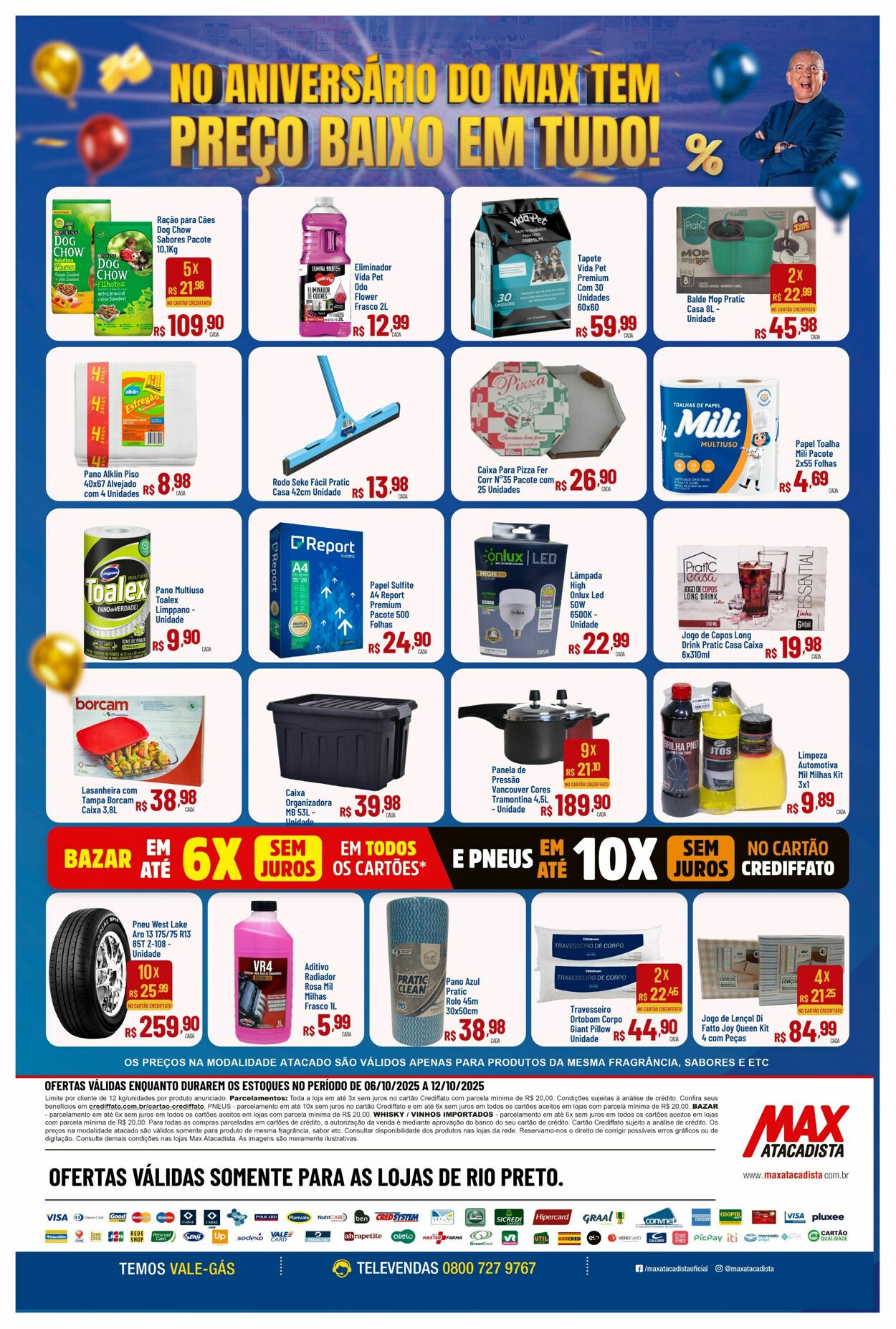 Folheto Max Atacadista 06.10.2025 - 11.10.2025