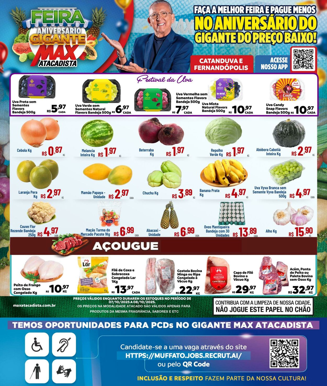 Folheto Max Atacadista 06.10.2025 - 11.10.2025