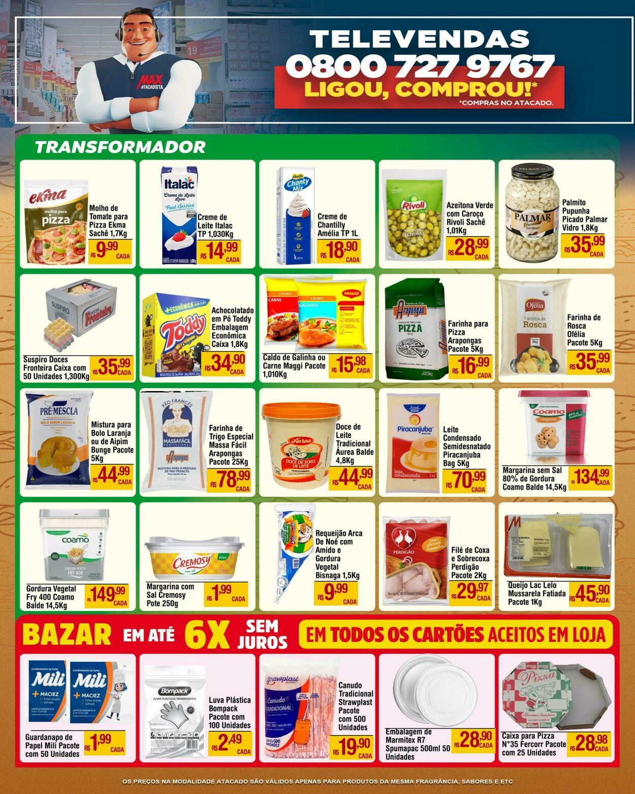 Folheto Max Atacadista 04.08.2025 - 09.08.2025
