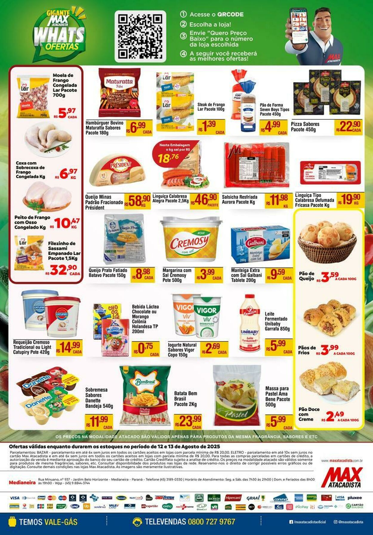 Folheto Max Atacadista 11.08.2025 - 16.08.2025