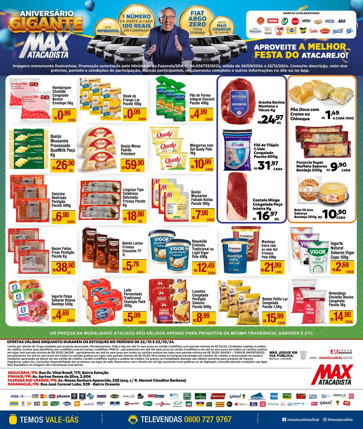 Folheto Max Atacadista 21.10.2024 - 26.10.2024