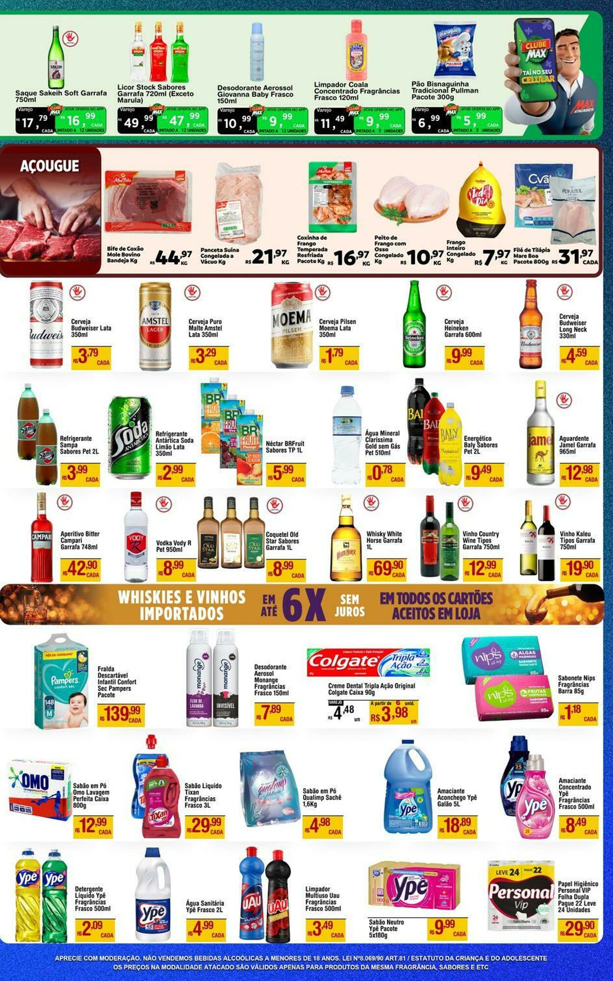 Folheto Max Atacadista 04.08.2025 - 09.08.2025
