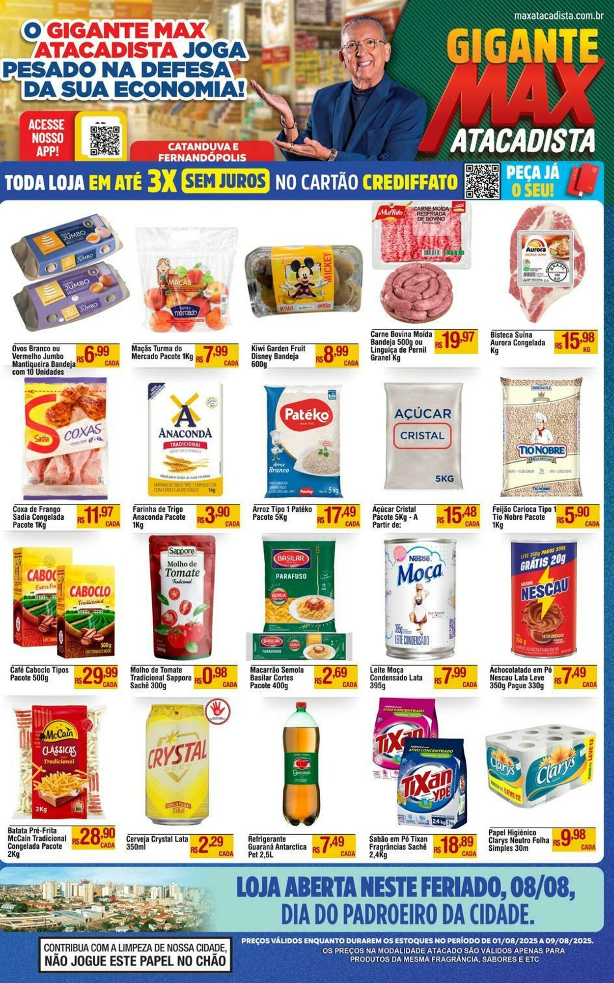 Folheto Max Atacadista 04.08.2025 - 09.08.2025