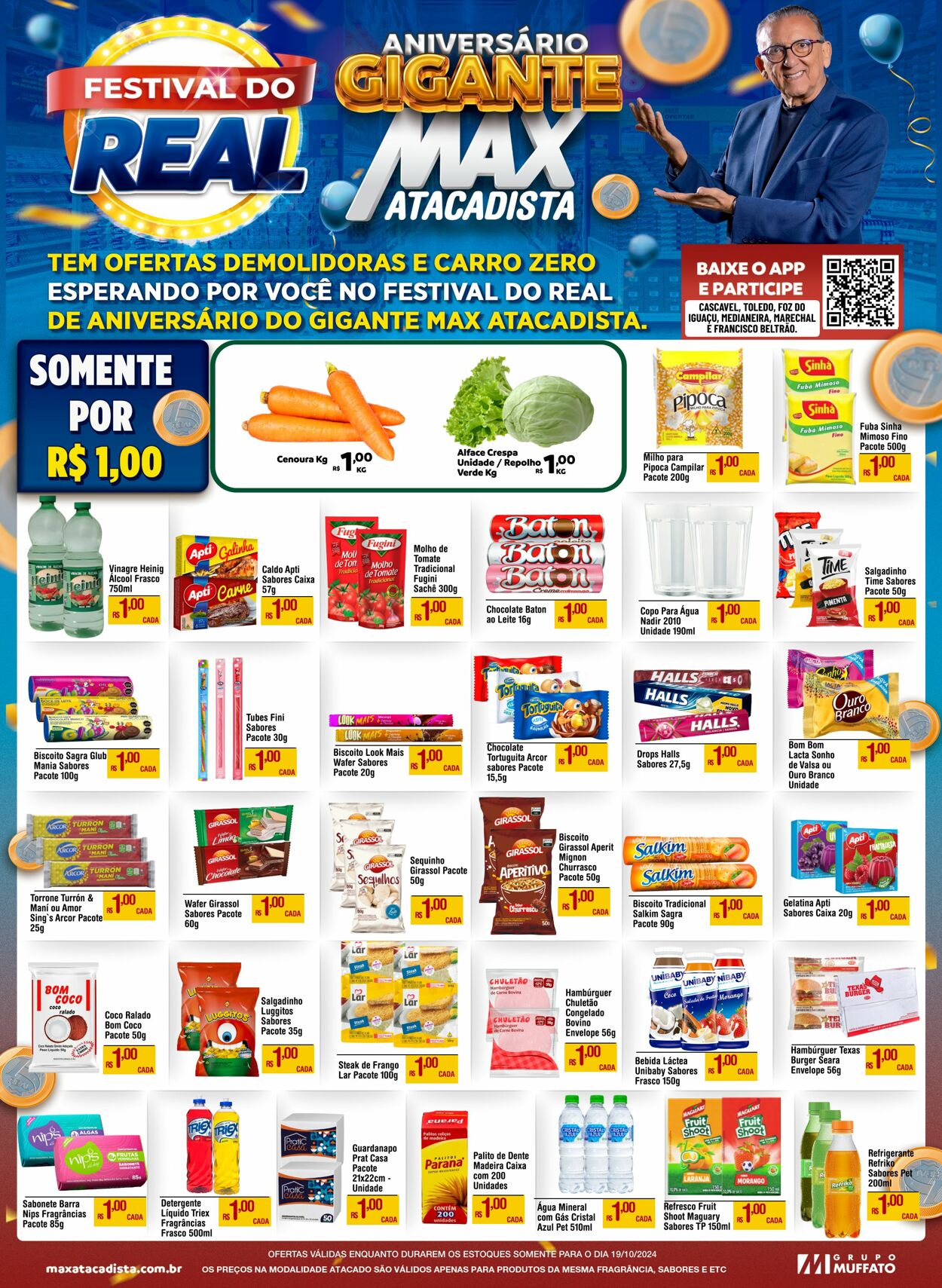 Folheto Max Atacadista 14.10.2024 - 19.10.2024