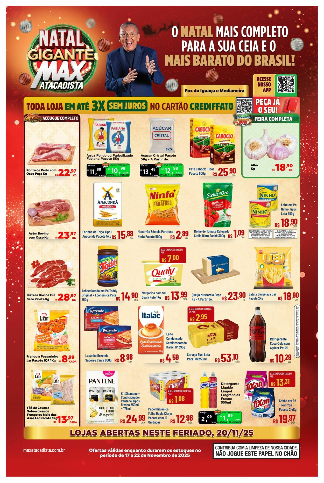 Folheto Max Atacadista 17.11.2025 - 22.11.2025