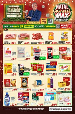 Folheto Max Atacadista 24.11.2025 - 29.11.2025