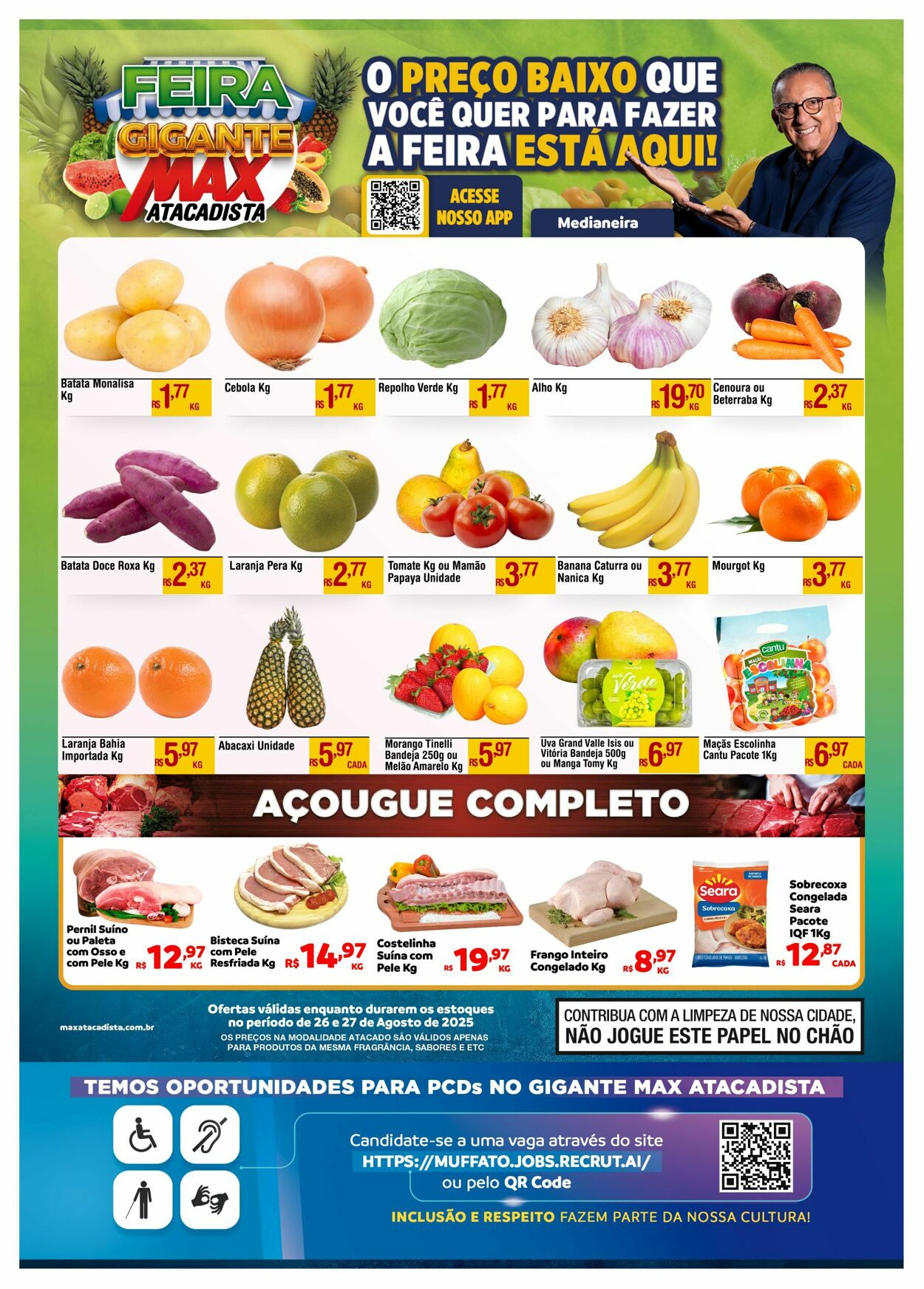 Folheto Max Atacadista 25.08.2025 - 30.08.2025