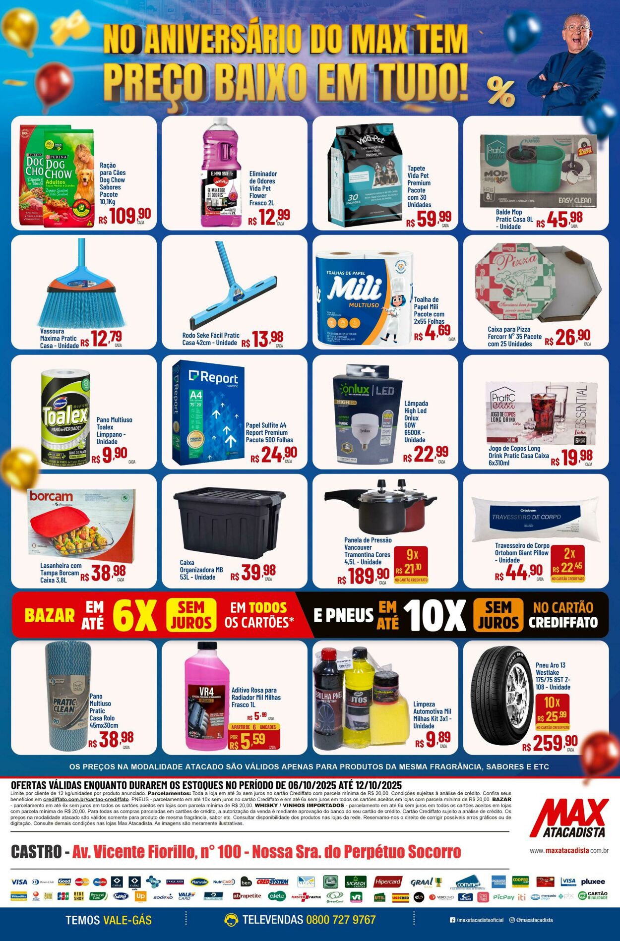 Folheto Max Atacadista 06.10.2025 - 11.10.2025
