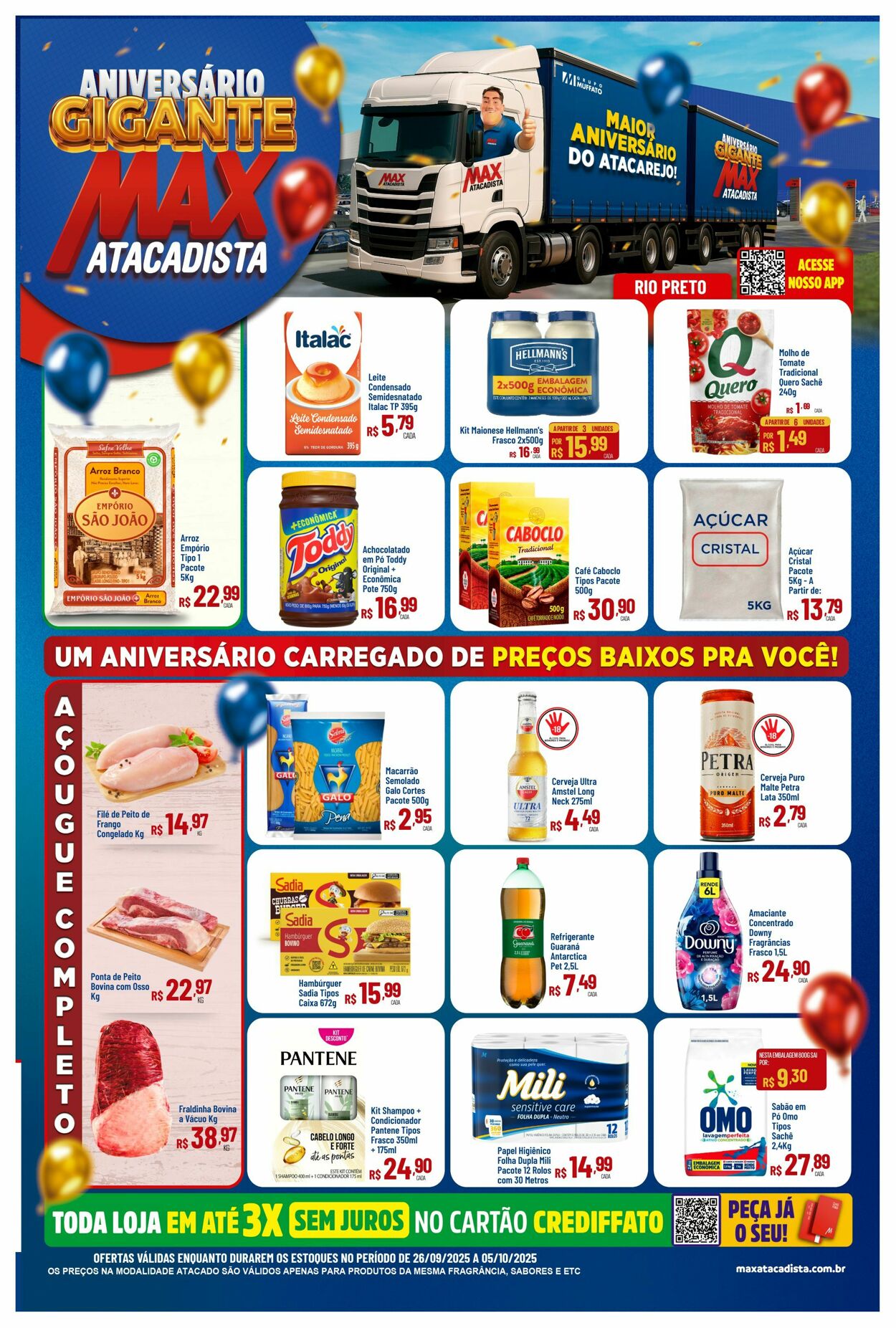 Folheto Max Atacadista 29.09.2025 - 04.10.2025