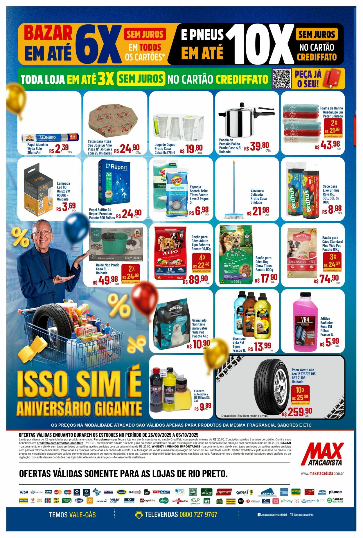 Folheto Max Atacadista 29.09.2025 - 04.10.2025