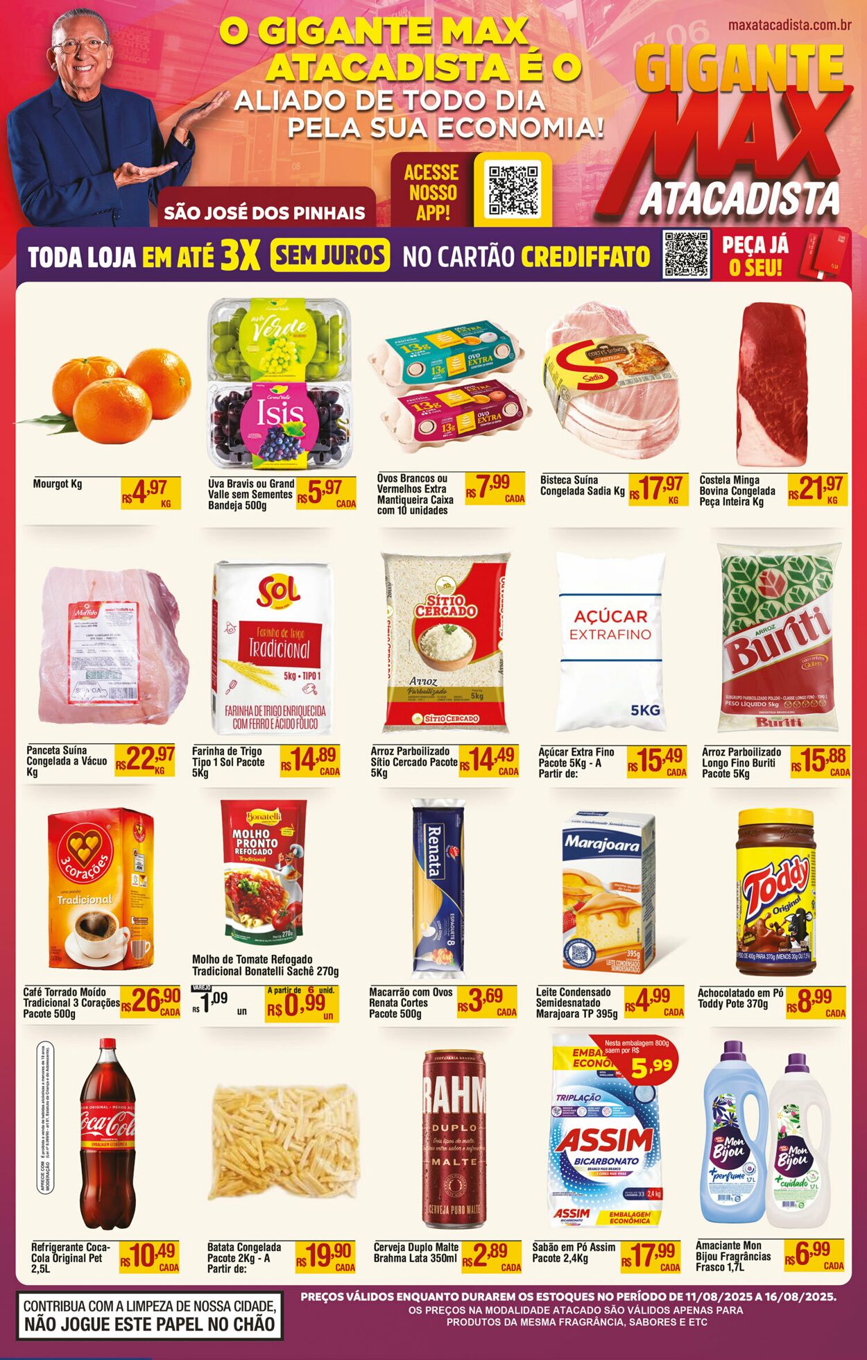 Folheto Max Atacadista 11.08.2025 - 16.08.2025