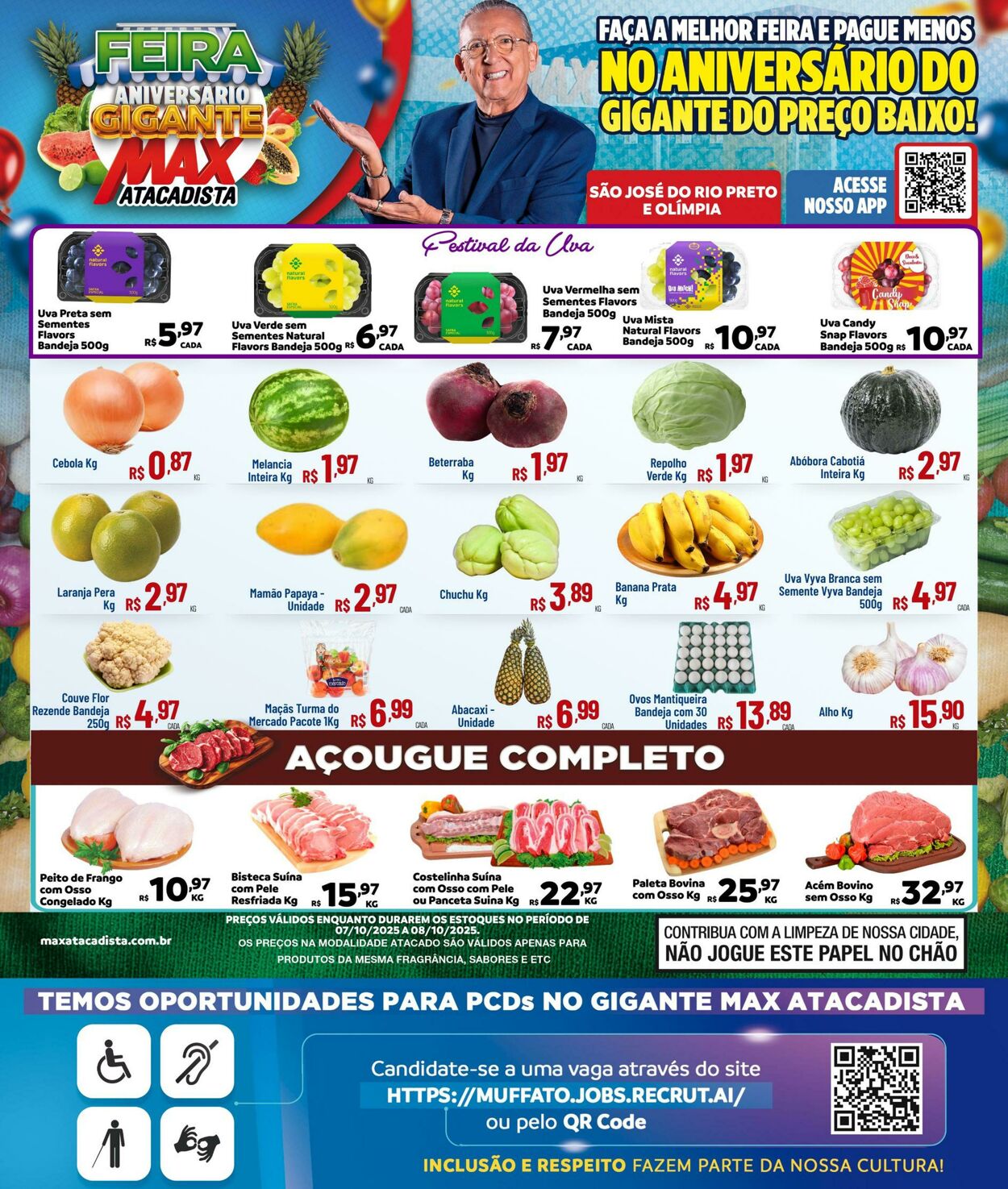 Folheto Max Atacadista 06.10.2025 - 11.10.2025