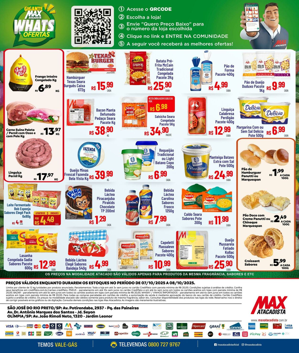 Folheto Max Atacadista 06.10.2025 - 11.10.2025