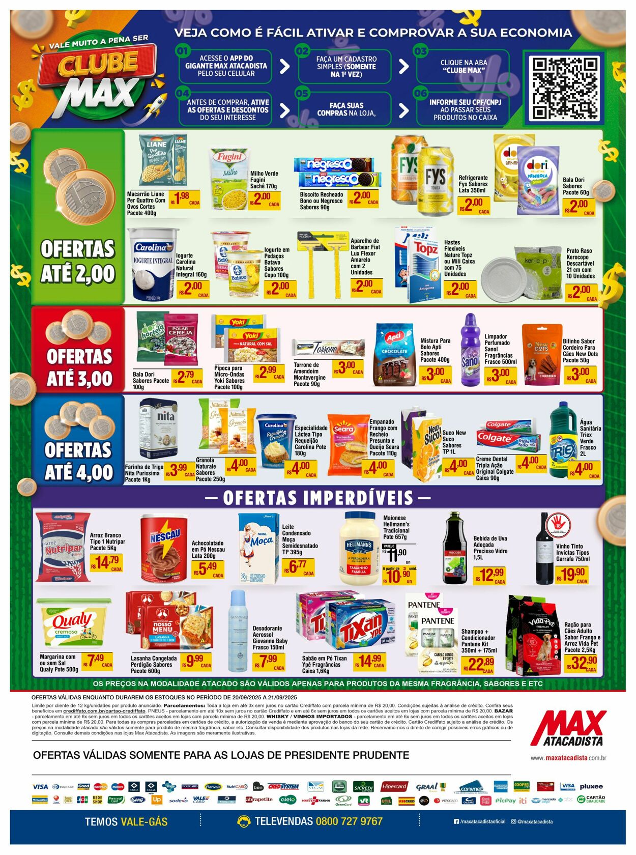 Folheto Max Atacadista 15.09.2025 - 20.09.2025