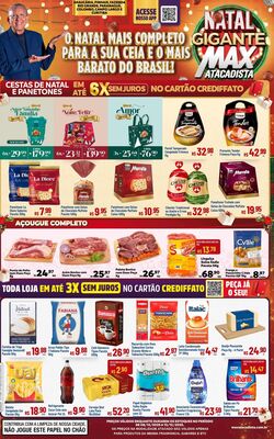 Folheto Max Atacadista 08.12.2025 - 13.12.2025