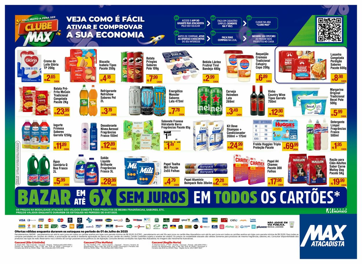 Folheto Max Atacadista 30.06.2025 - 05.07.2025