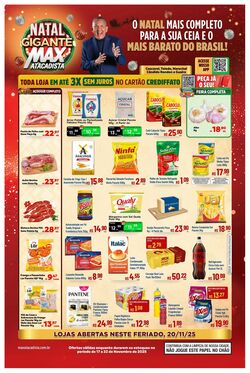 Folheto Max Atacadista 17.11.2025 - 22.11.2025