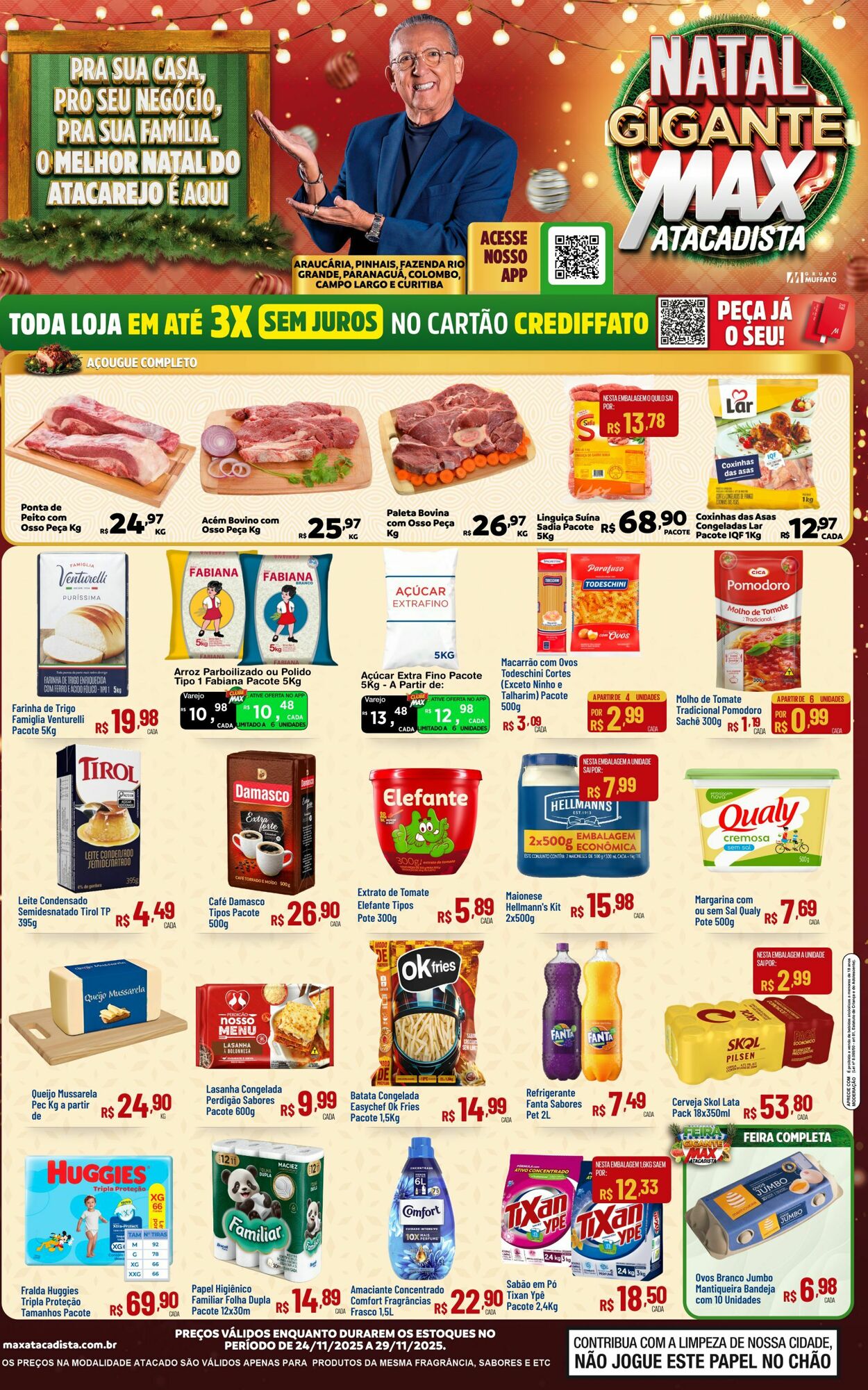 Folheto Max Atacadista 24.11.2025 - 29.11.2025
