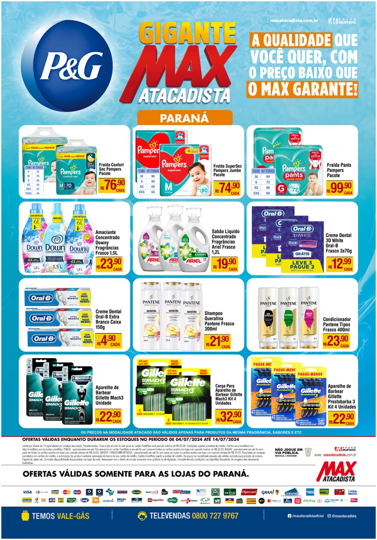 Folheto Max Atacadista 01.07.2024 - 06.07.2024