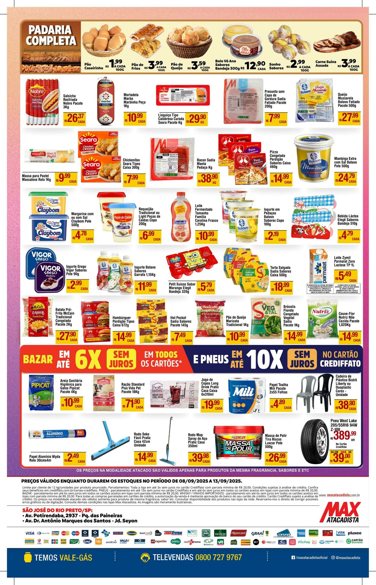 Folheto Max Atacadista 08.09.2025 - 13.09.2025