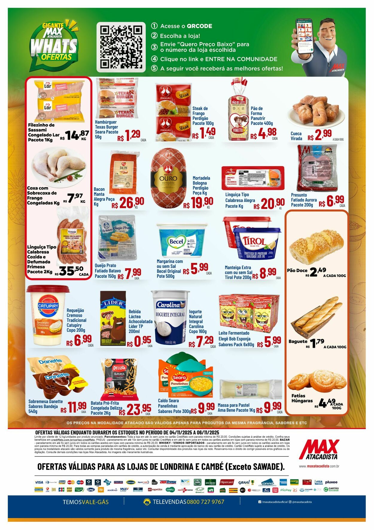 Folheto Max Atacadista 03.11.2025 - 08.11.2025