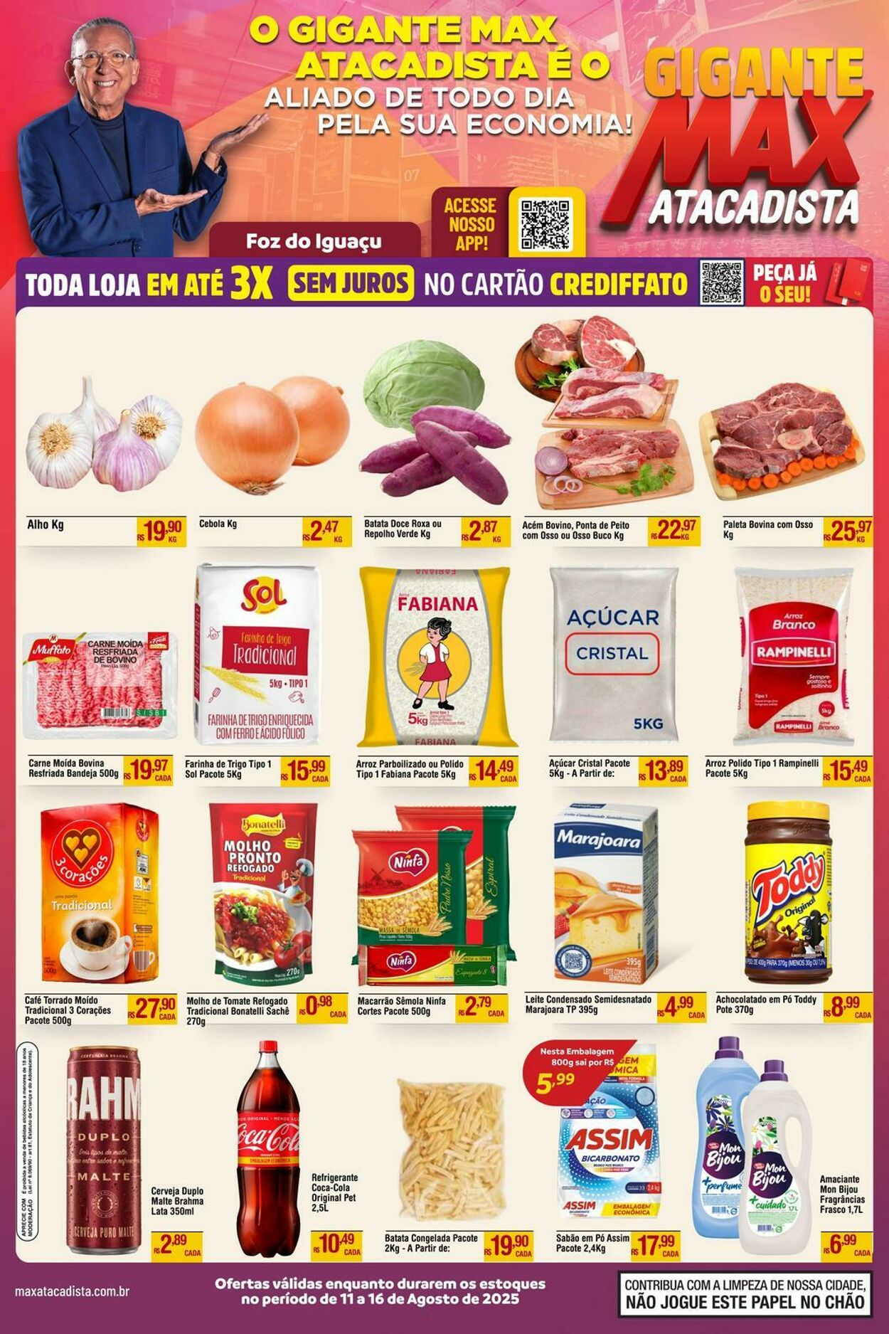 Folheto Max Atacadista 11.08.2025 - 16.08.2025