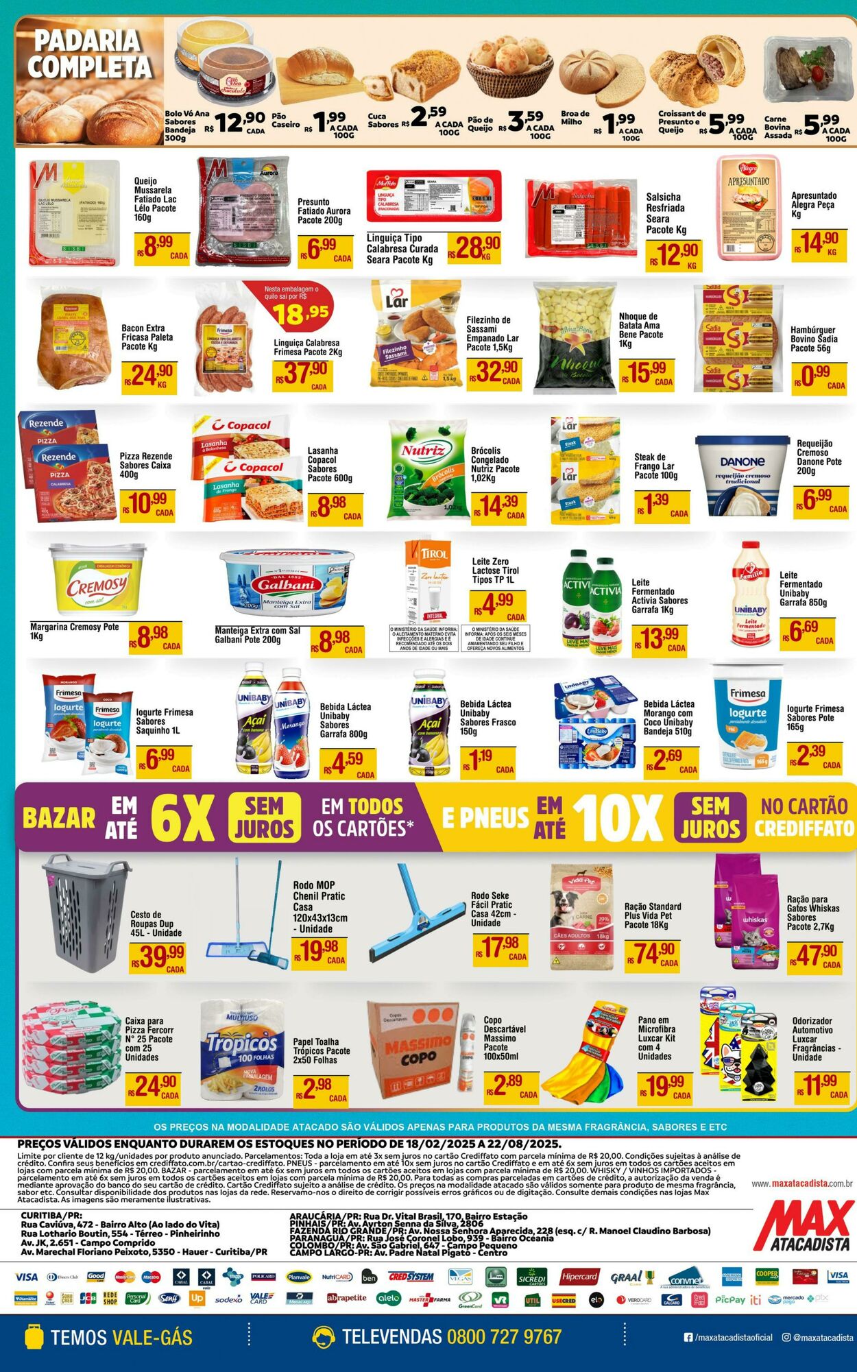Folheto Max Atacadista 18.08.2025 - 23.08.2025