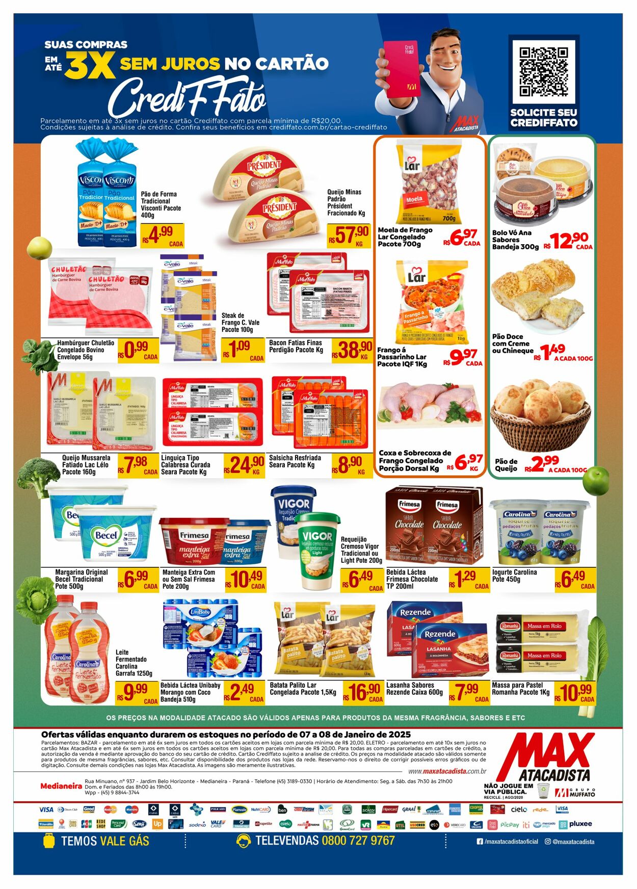 Folheto Max Atacadista 06.01.2025 - 11.01.2025