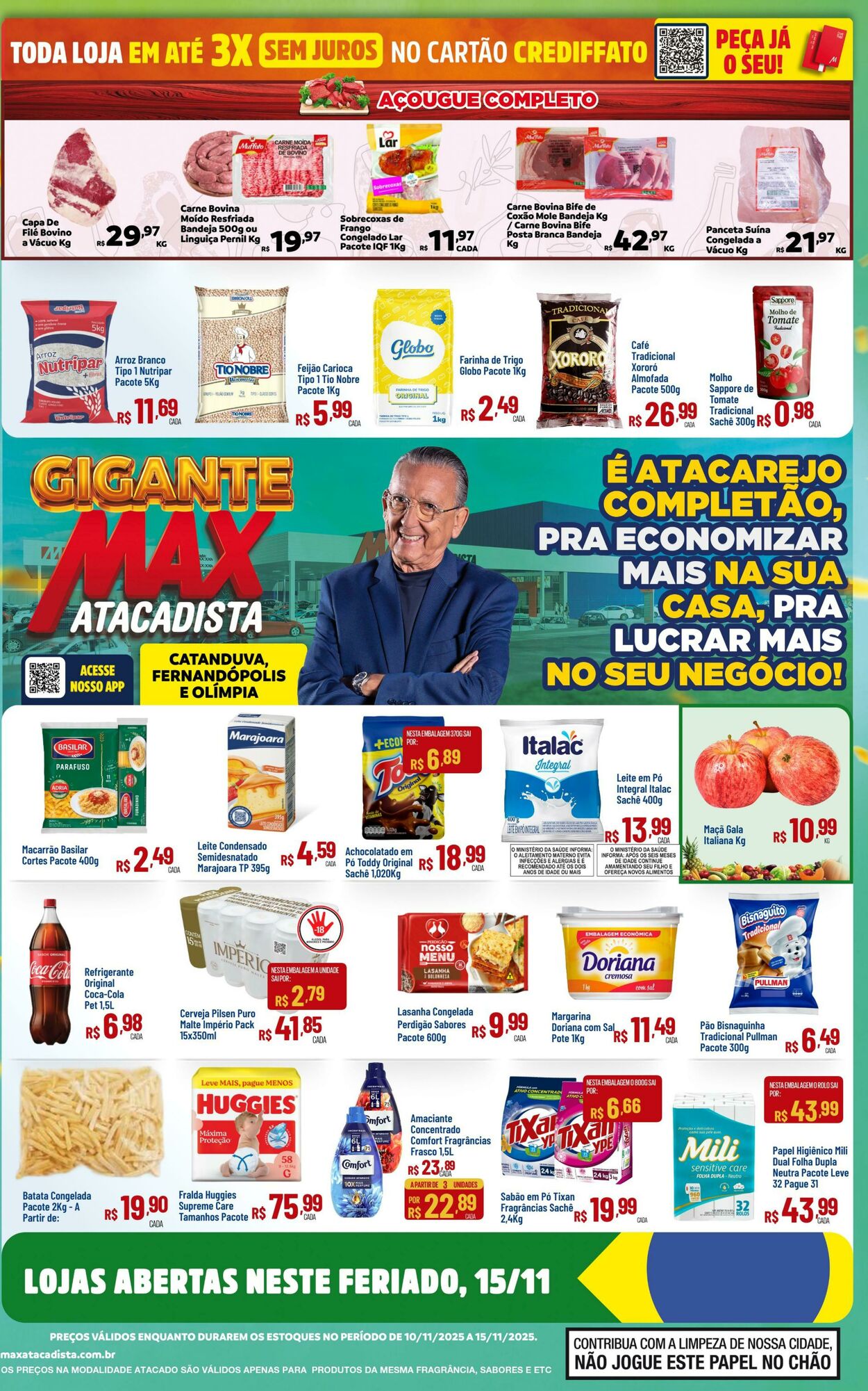 Folheto Max Atacadista 10.11.2025 - 15.11.2025