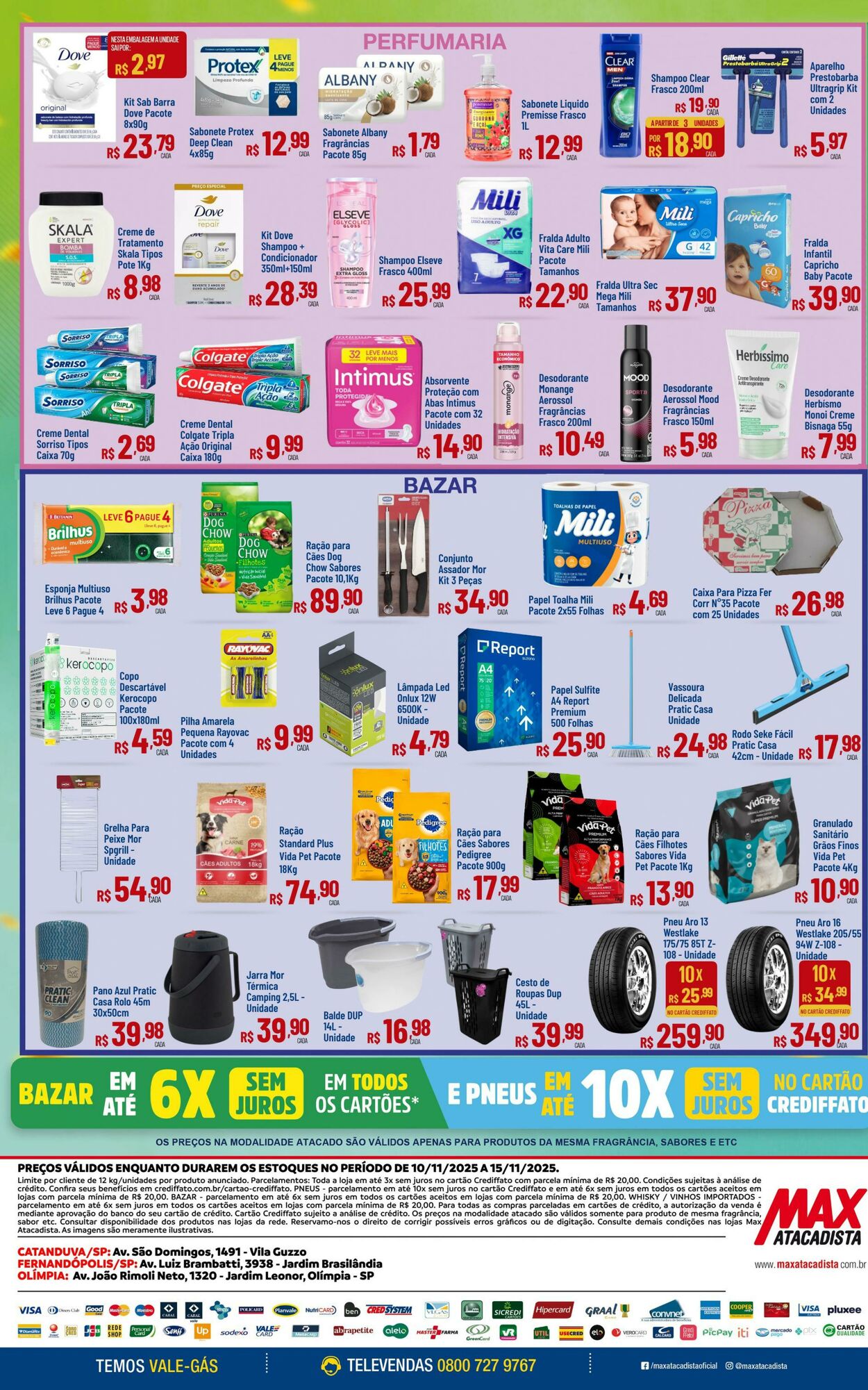 Folheto Max Atacadista 10.11.2025 - 15.11.2025