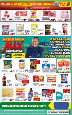 Folheto Max Atacadista 10.11.2025 - 15.11.2025