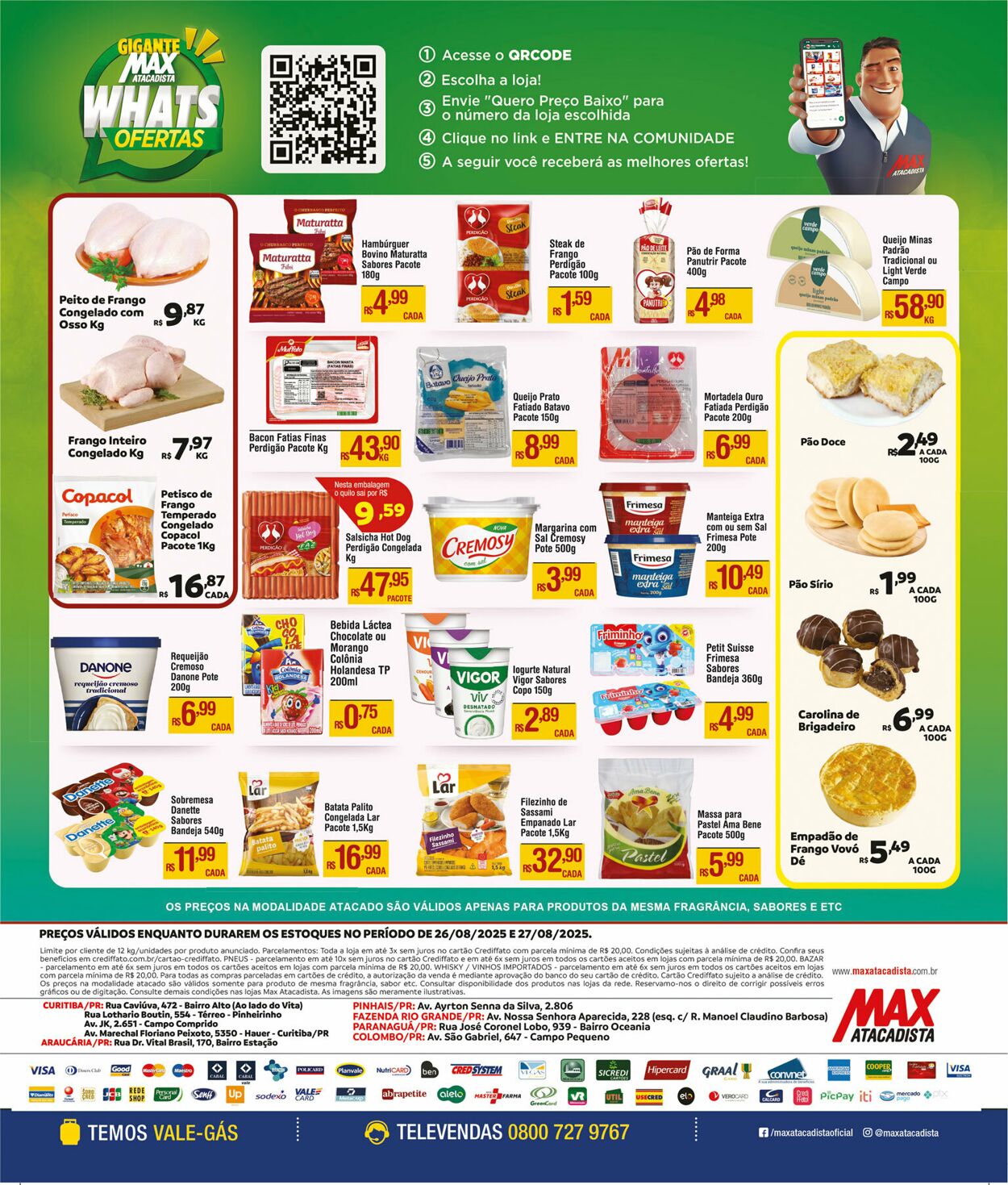 Folheto Max Atacadista 25.08.2025 - 30.08.2025