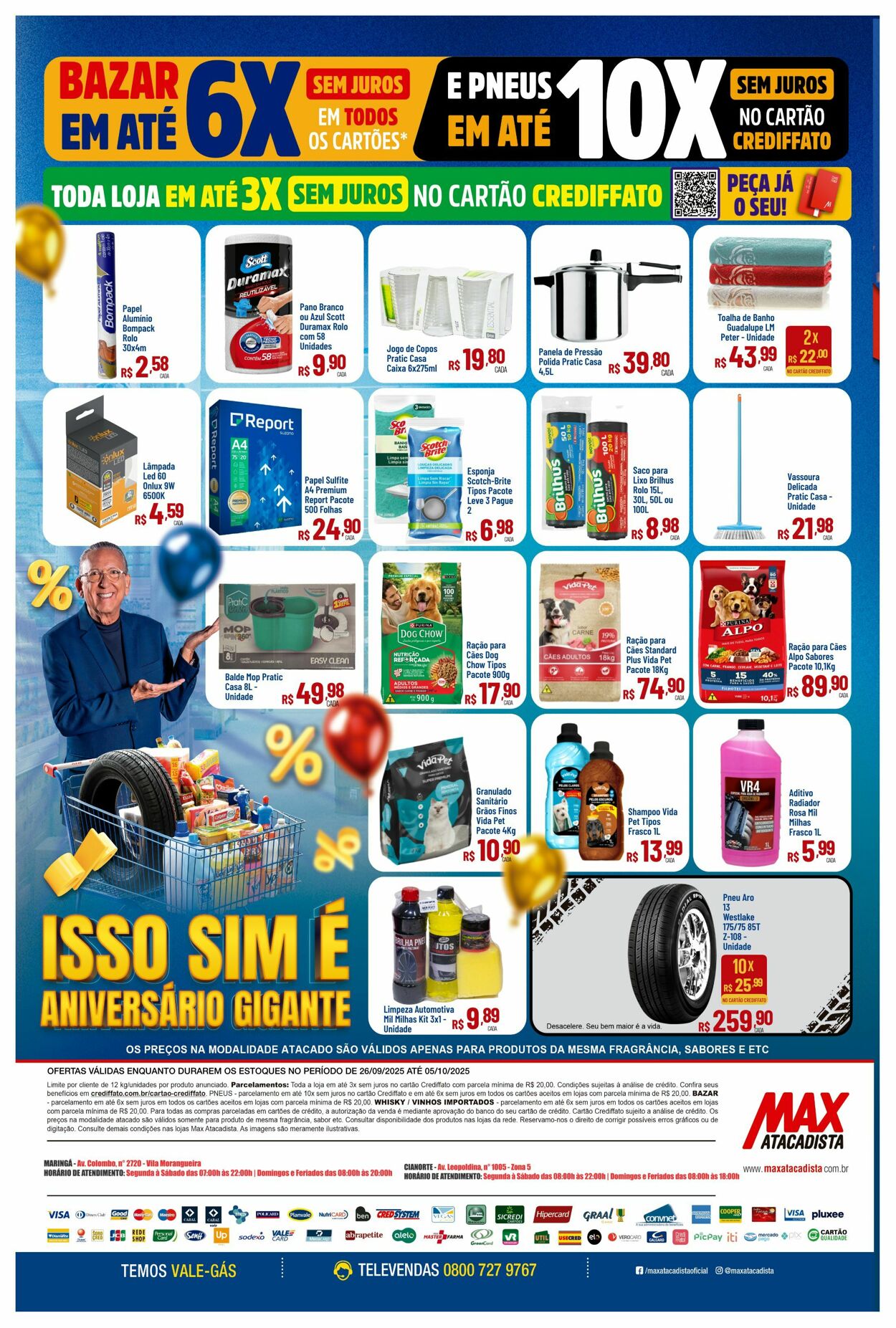 Folheto Max Atacadista 29.09.2025 - 04.10.2025