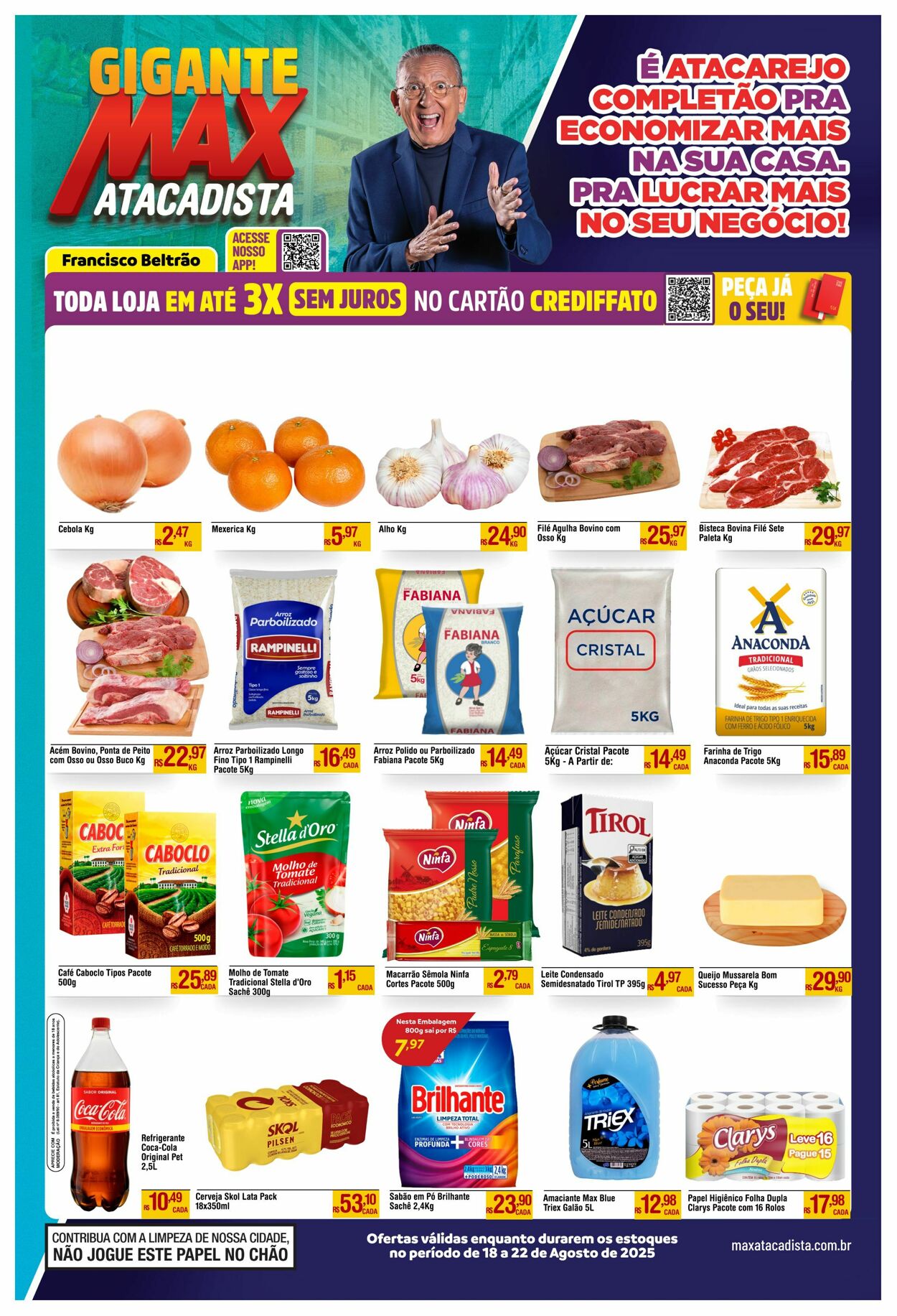 Folheto Max Atacadista 18.08.2025 - 23.08.2025