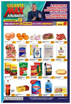Folheto Max Atacadista 18.08.2025 - 23.08.2025