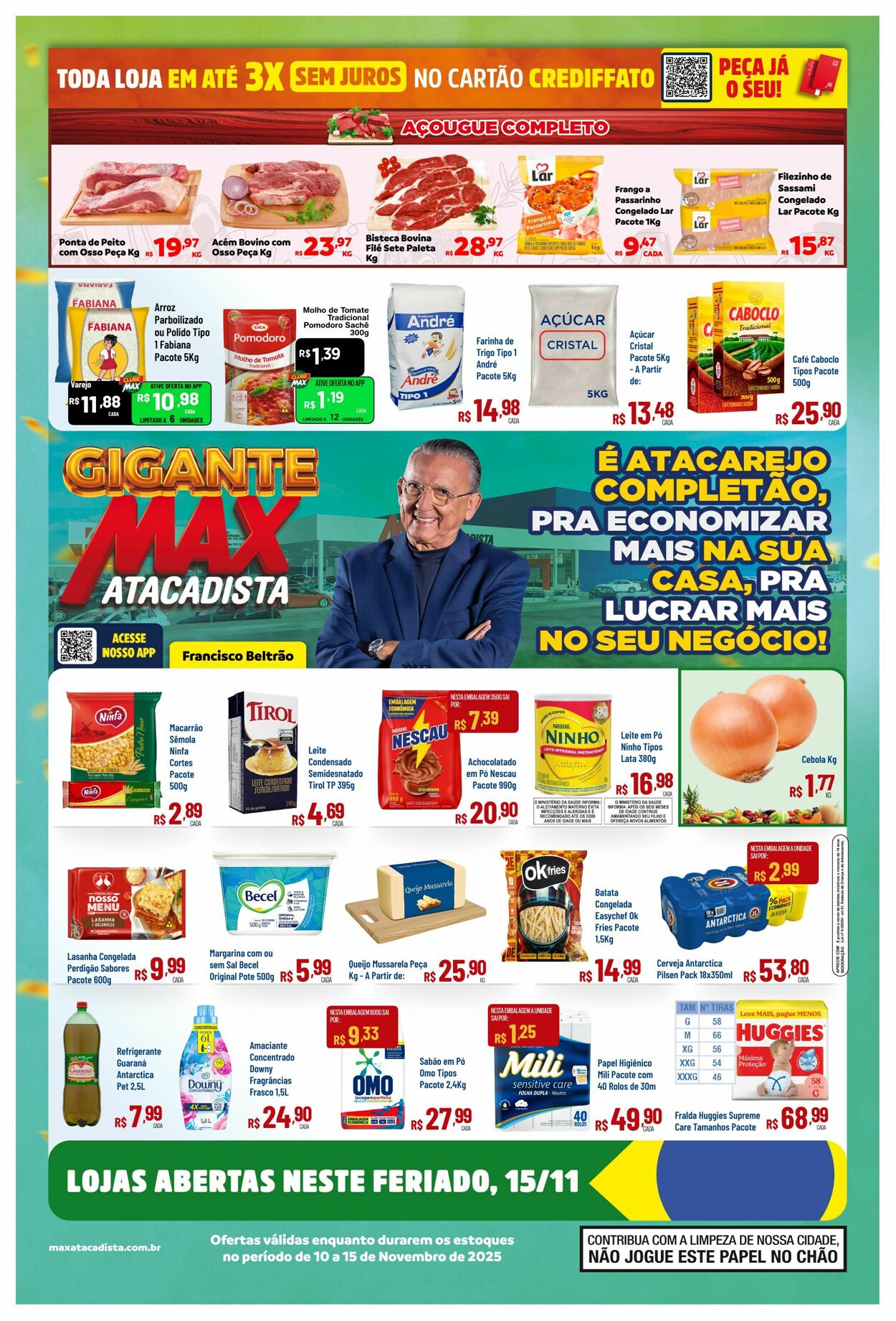 Folheto Max Atacadista 10.11.2025 - 15.11.2025